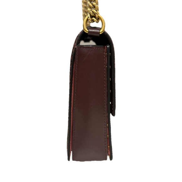 Coach X Jennifer Lopez JLo Hutton Shoulder Bag Colorblock Snakeskin Detail C0805 - Picture 7 of 11